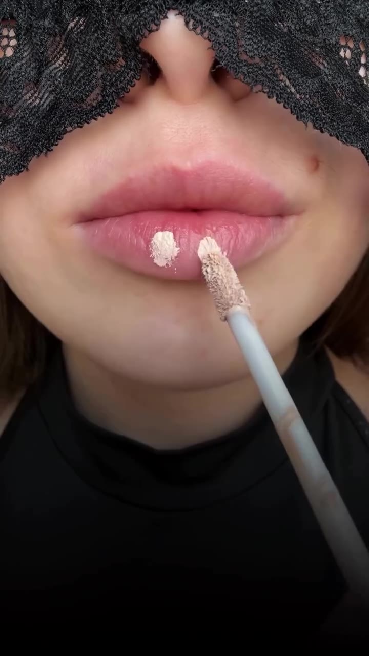 Туториал макияж губ, ASMR