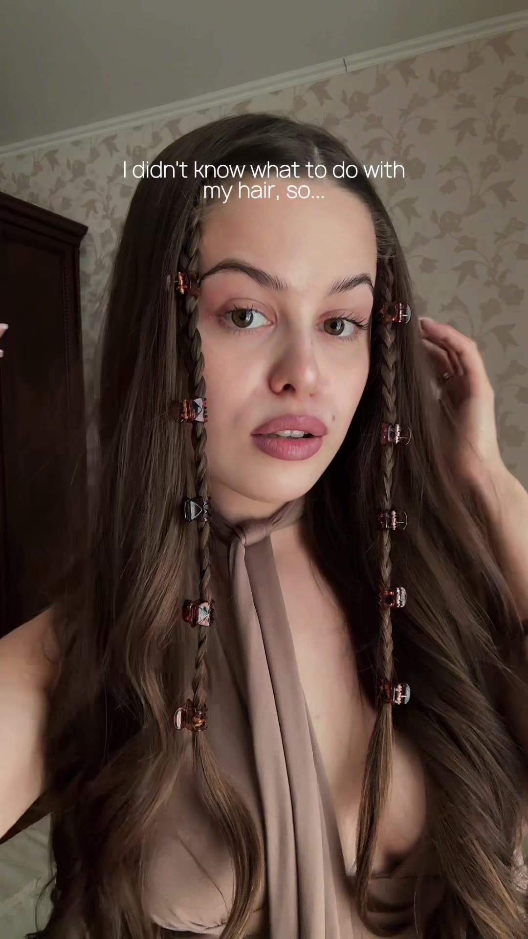 Необычная идея причёски